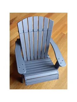 Adirondack chair (1:5 scale) with screws