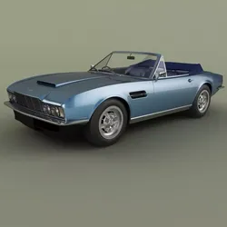 Aston Martin DBS Convertible 3D model