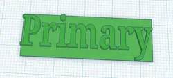 Free Tools & Spare Parts STL Download - Ryobi Verse Clamp Primary Labelby OneChickenArmy