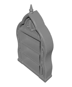Gothic Cathedral Mini Shelf Dark Academia Display