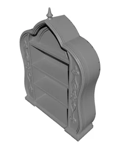 Gothic Cathedral Mini Shelf Gothic Display Dark Academia Decor