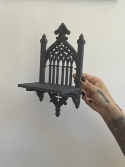 Gothic Cathedral Wall Shelf Gothic Wall Decor