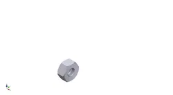 Hex Nut Metric 5mm 3D print model