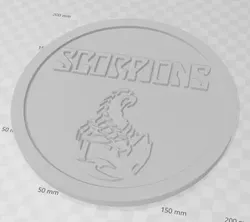 Home Decorations & Ornaments STL indir - Schorpioenen Muur Kunst - Myke Michael