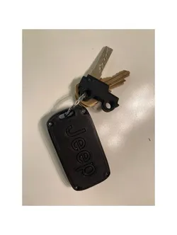 Jeep Key Fob and Jeep Key for the JL Wrangler Sport (no buttons)