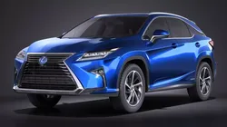Lexus RX 450h 2016 3D model