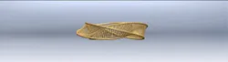 Mobius Gold Bracelet