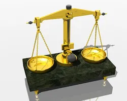 Old gold balance