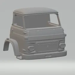 saviem truck cabin