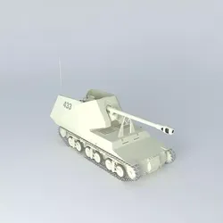 SdKfz 135 Marder I 3D model