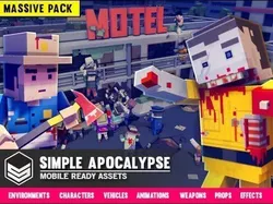 Simple Apocalypse - Cartoon Assets Low-poly 3D model