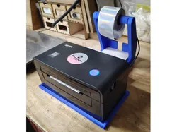 Thermal Shipping Label Holder for Rolls and Fan-Fold Labels