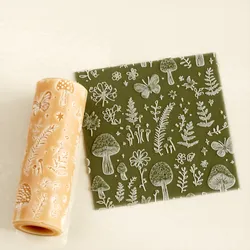 Wild Forest Botanicals Texture Roller STL File – Seamless Pattern – Digital Download