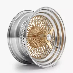 100 Spoke Wire Wheel Rim 3D model
