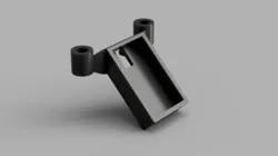 angled drone sensor mount