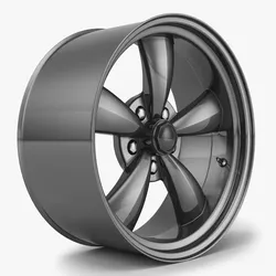 Bullit Wheel Rim 3D model