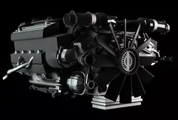 Car Engine 3D model