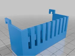 Filter Baffle/Diffuser For Top-Fin Trapezoid Aquarium