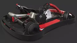 Gokart go kart 3D model