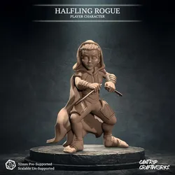 Halfling Rogue - Cantrip Craftworks