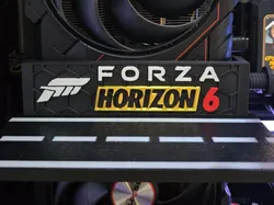 Logo Forza Horizon 6 y Soporte para Coche en Miniatura - Modelo de impresión 3D gratuito