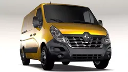 Renault Master L1H1 Van 2017 3D model