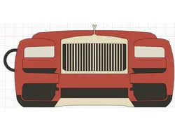 Rolls Royce Cullinan Keychain