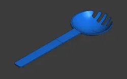 Spork or (fork + spoon)