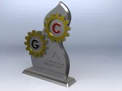 USD 40.00 per unit Golden Gear Awards 2012 Trophy Concept Design