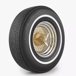 Wire Wheel  Tire Firestone 3D model