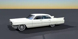 1964 Cadillac Sedan DeVille 3D model