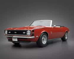 1968 Chevrolet Camaro SS Convertible 3D model