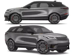 2018 Land Rover Range Rover Velar Corris Grey 3D model