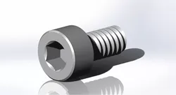 3 mm Long Socket Head Screw 3D print model