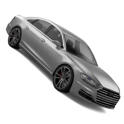 Audi A8 2019 3D model