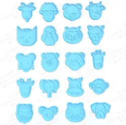 Board Games & Card Games STL Descărcare - Animale cookie cutter set de 20 - Mira3D