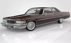 Cadillac DeVille Coupe 1975 3D model