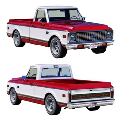 Chevrolet C10 1971 3D model