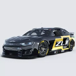 Chevrolet Camaro Nascar NextGen 2022 Template Update 3D model