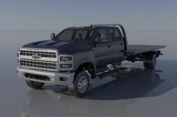 Chevrolet Silverado 5500 Tow Truck  3D print model