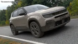 Crossover Jeep Avenger Beige Dirty Simplified 3D model