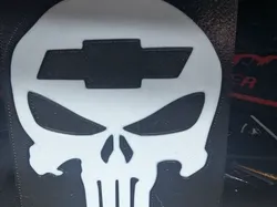 Cubierta de enganche Chevy Punisher - Modelo de impresión 3D gratuito