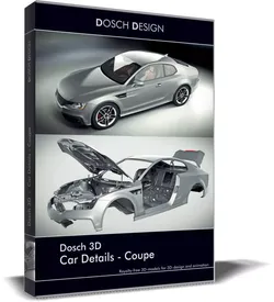 Dosch 3D - Car Details - Coupe 3D model
