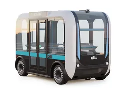 Driverless Bus Local Motors Olli 3D model