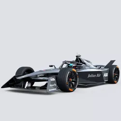 Formula E Gen3 2023 Template 3D model