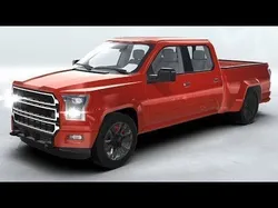 Generic Pickup Realtime Low-poly 3D model