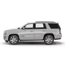 Generic SUV 2 Rigged 3D model