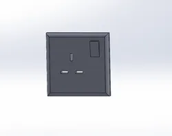 Home Appliance Accessories STL Download - House Series - Wall Socketby Bettytheprintguy