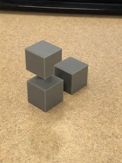 Impossible Cubes Optical Illusion