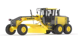Komatsu GD655 Motor Grader 3D model